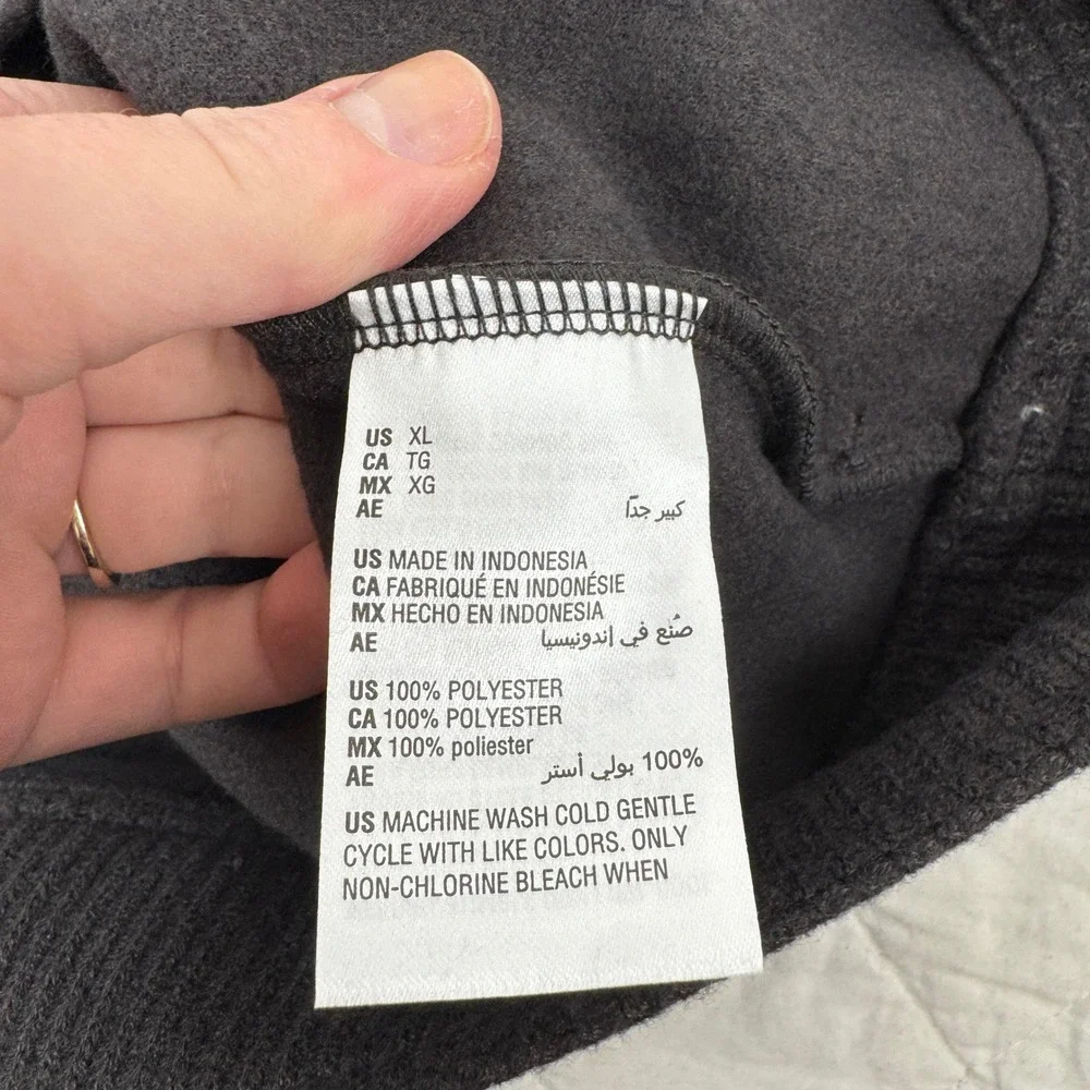 Mode of One‎ Mens Knit Trucker Jacket Jet Grey 100194421 XL New
